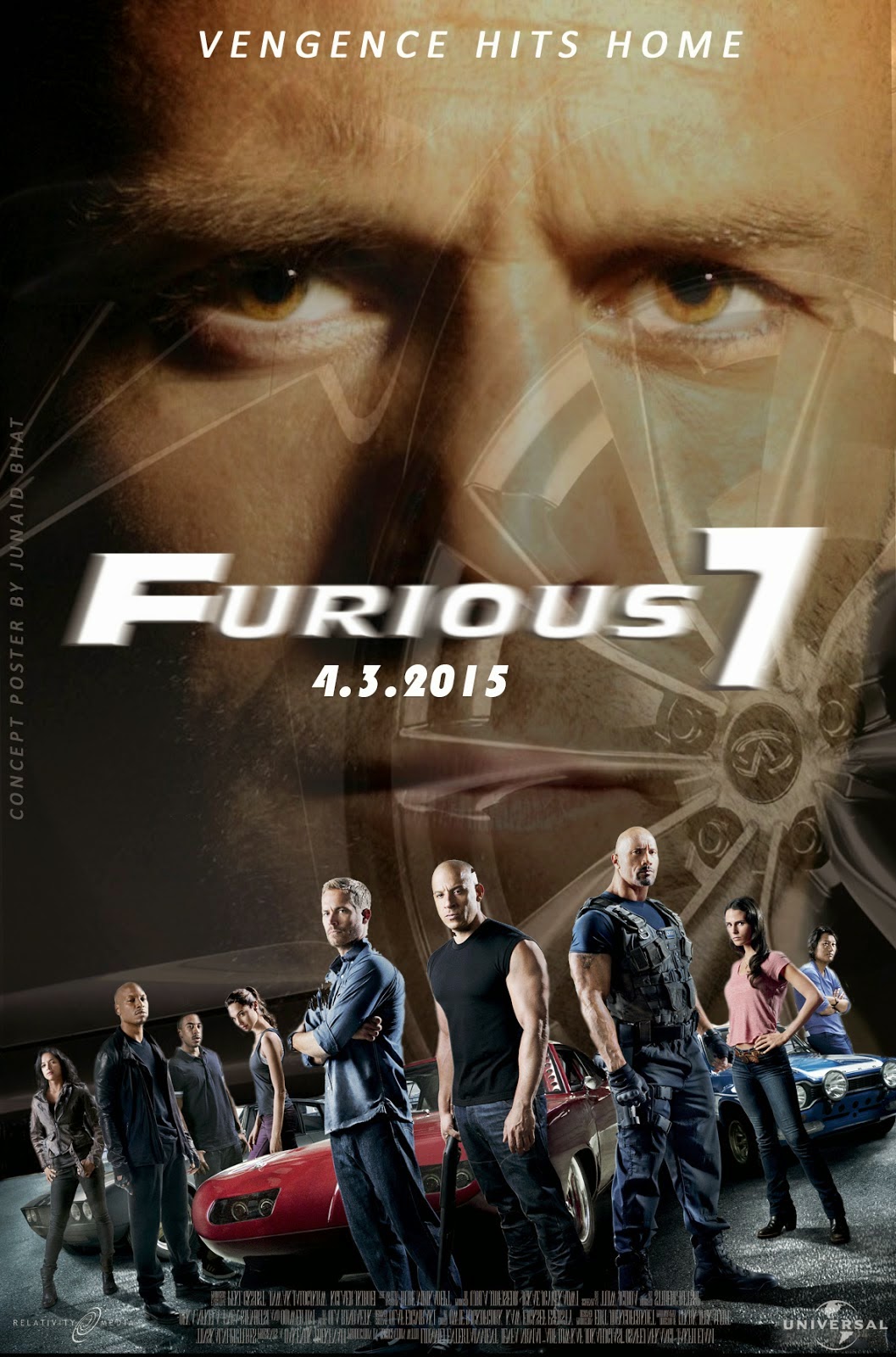 Quá Nhanh Quá Nguy Hiểm 7 - Fast And Furious 7 2015