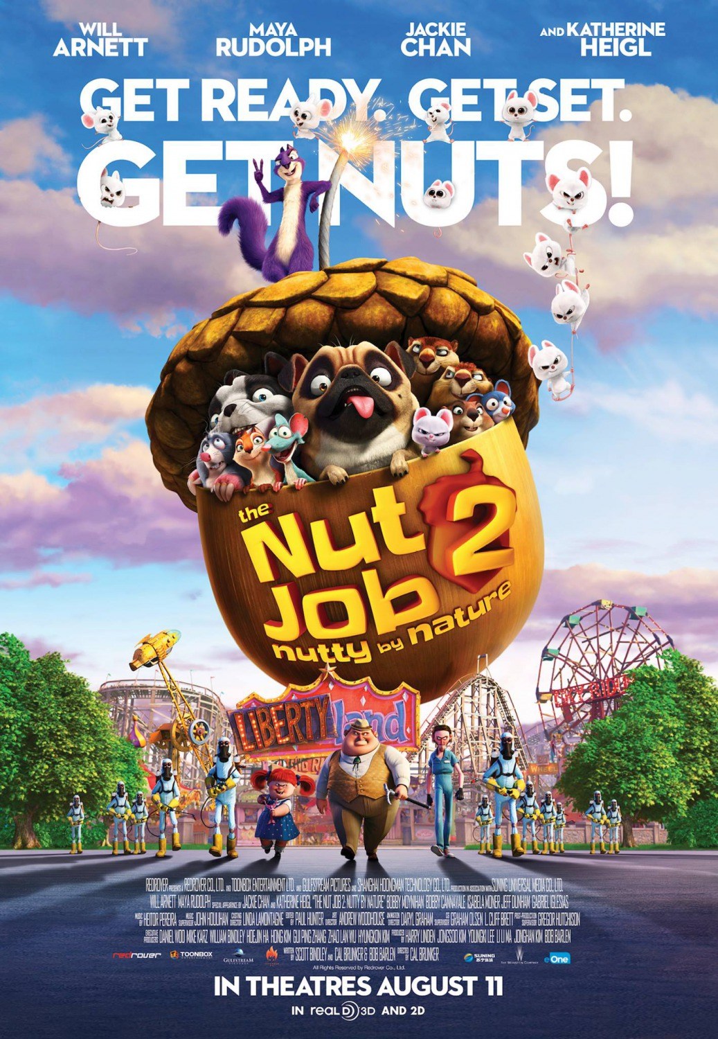 Phi Vụ Hạt Dẻ 2: Công Viên Đại Chiến - The Nut Job 2: Nutty By Nature 2017