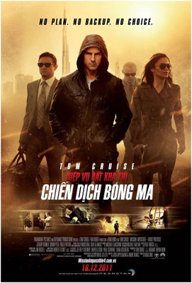 Nhiệm Vụ Bất Khả Thi 4: Chiến Dịch Bóng Ma - Mission: Impossible 4 - Ghost Protocol 2011